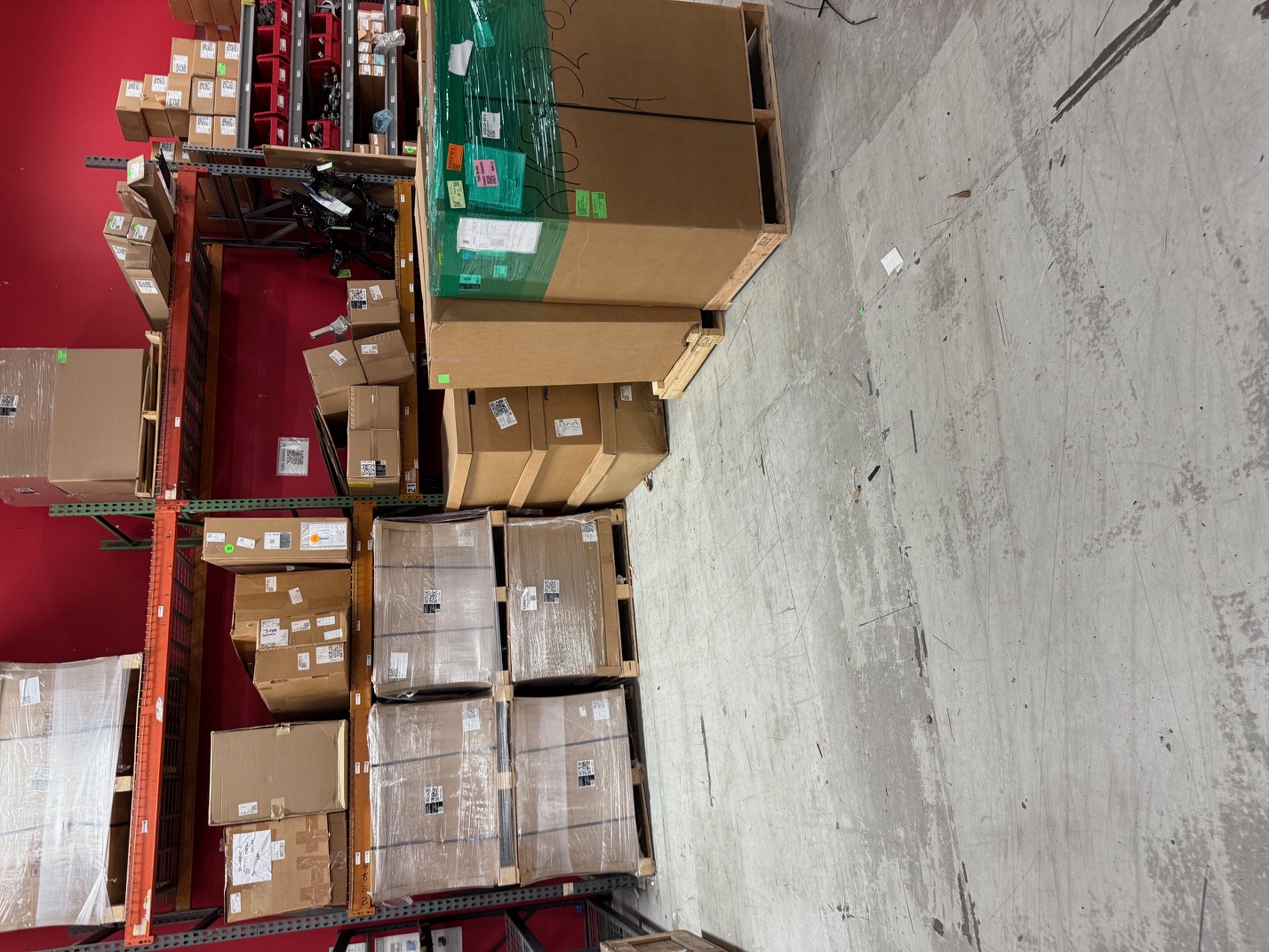 Clean organized warehouse after commercial junk removal